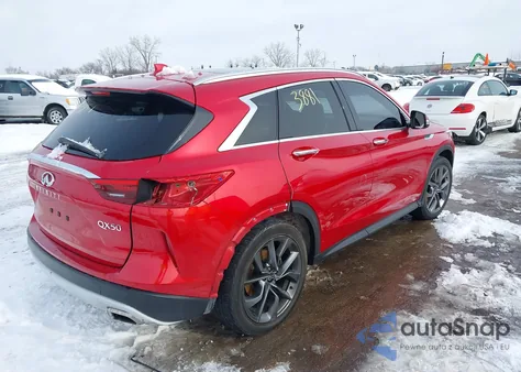 2021 Infiniti Qx50 Autograph из США, поврежденный, VIN 3PCAJ5DA4MF112549